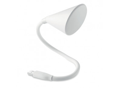 Колонка Bluetooth с сенсорной л The lamp белый